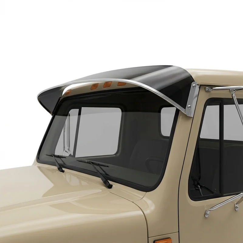 Tinted Acrylic Windscreen Sunvisor for International 4600 (1990 - 1995)
