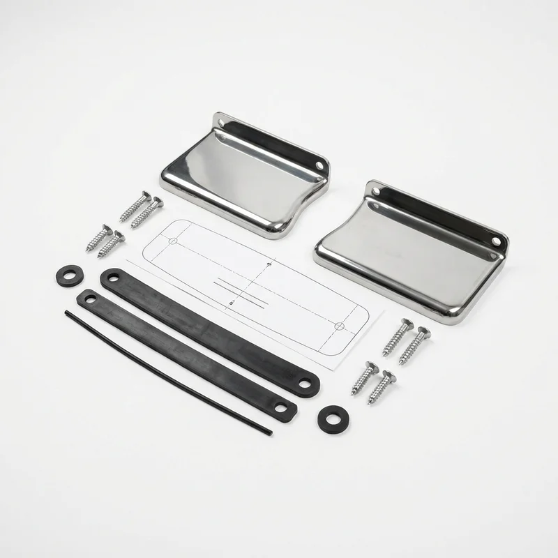 Stainless Steel Mounting Bracket Kit for International 5500i (2000 - 2014)