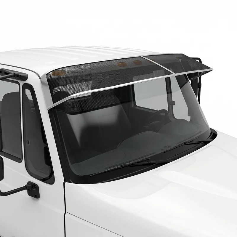 Premium Mesh Windscreen Sunvisor for International 7700 (2005 - 2007)