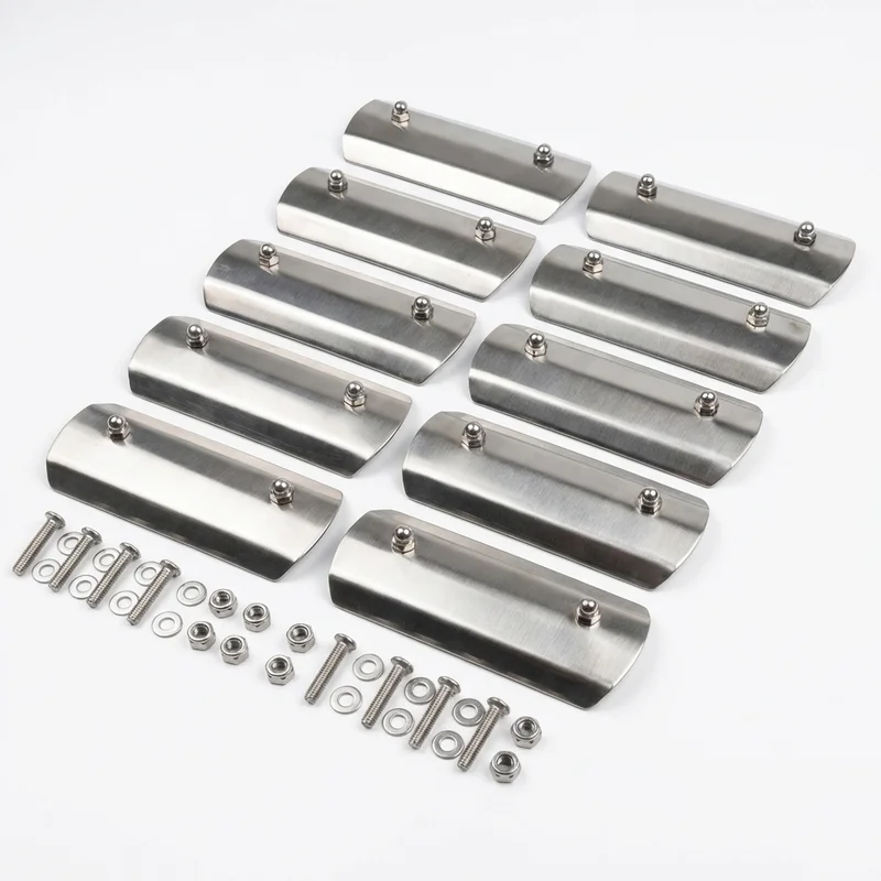 Stainless Steel Mounting Bracket Kit for International 9100i SBA (2000 - 2003)