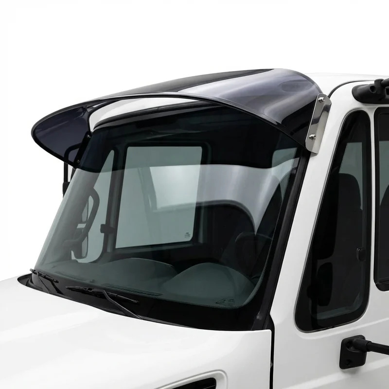 Tinted Acrylic Windscreen Sunvisor for International CF600 (2005 - 2010)