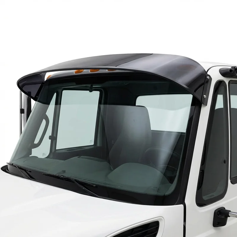 Tinted Acrylic Windscreen Sunvisor for International HV513 (2019 - 2022)
