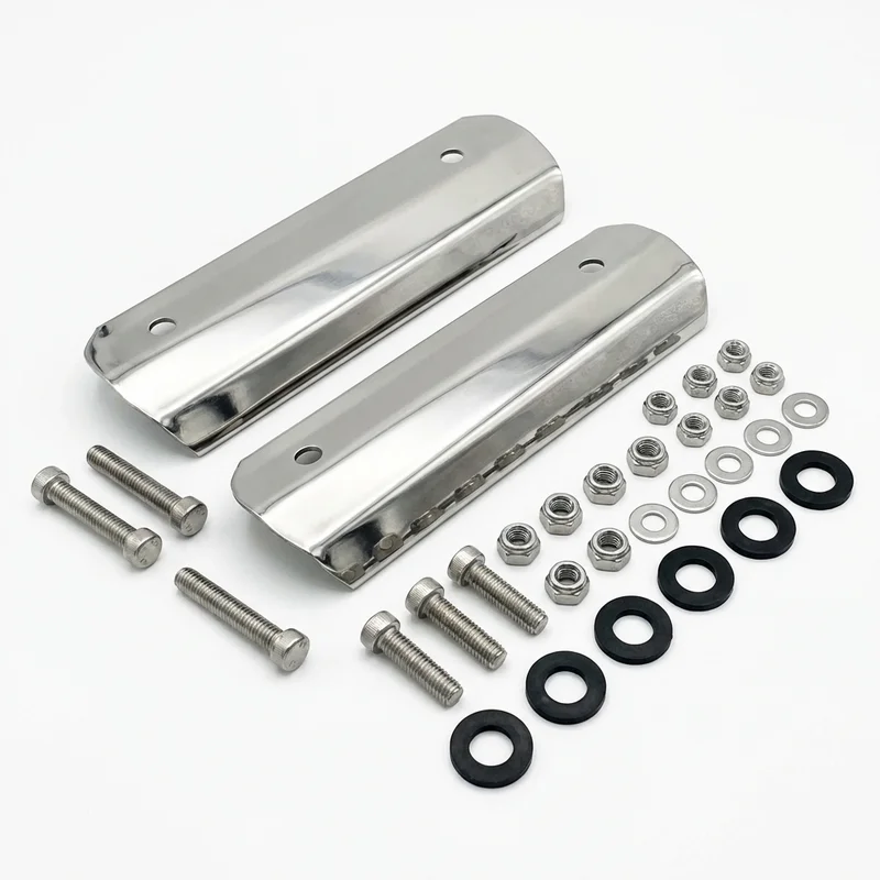 Stainless Steel Mounting Bracket Kit for International LT625 (2017 - 2021)