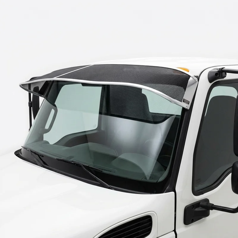 Premium Mesh Windscreen Sunvisor for International MV607 (2019 - 2021)