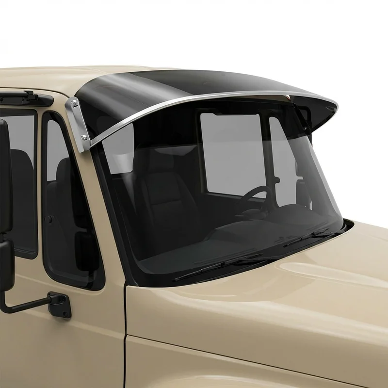 Tinted Acrylic Windscreen Sunvisor for International RH613 (2018 - 2021)