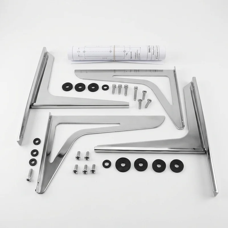 Stainless Steel Mounting Bracket Kit for International S1754 (1989 - 1989)