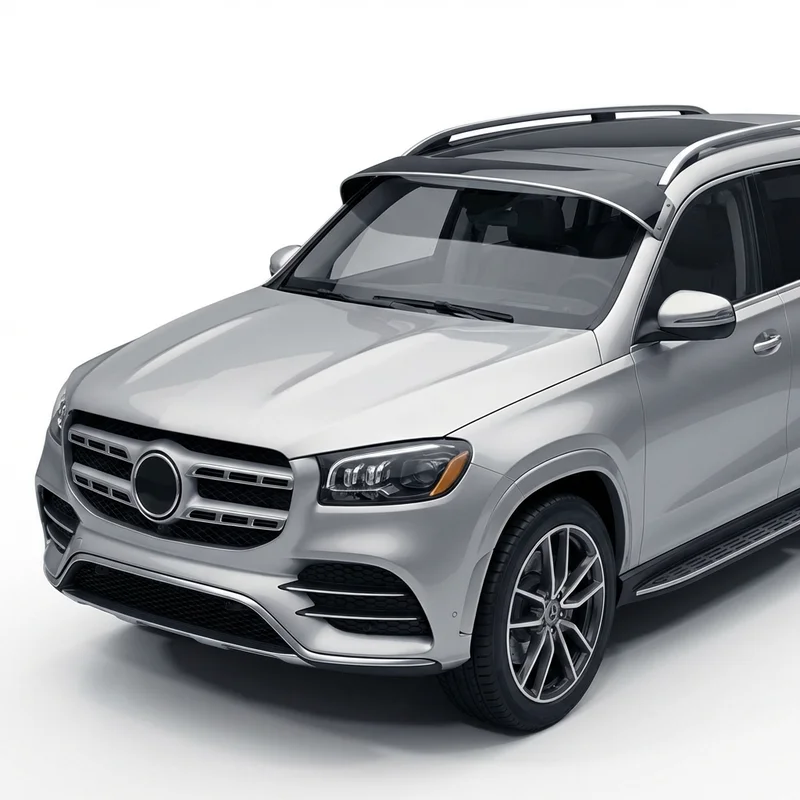 Tinted Acrylic Windscreen Sunvisor for Mercedes-Benz GLS580 (2020 - 2025)