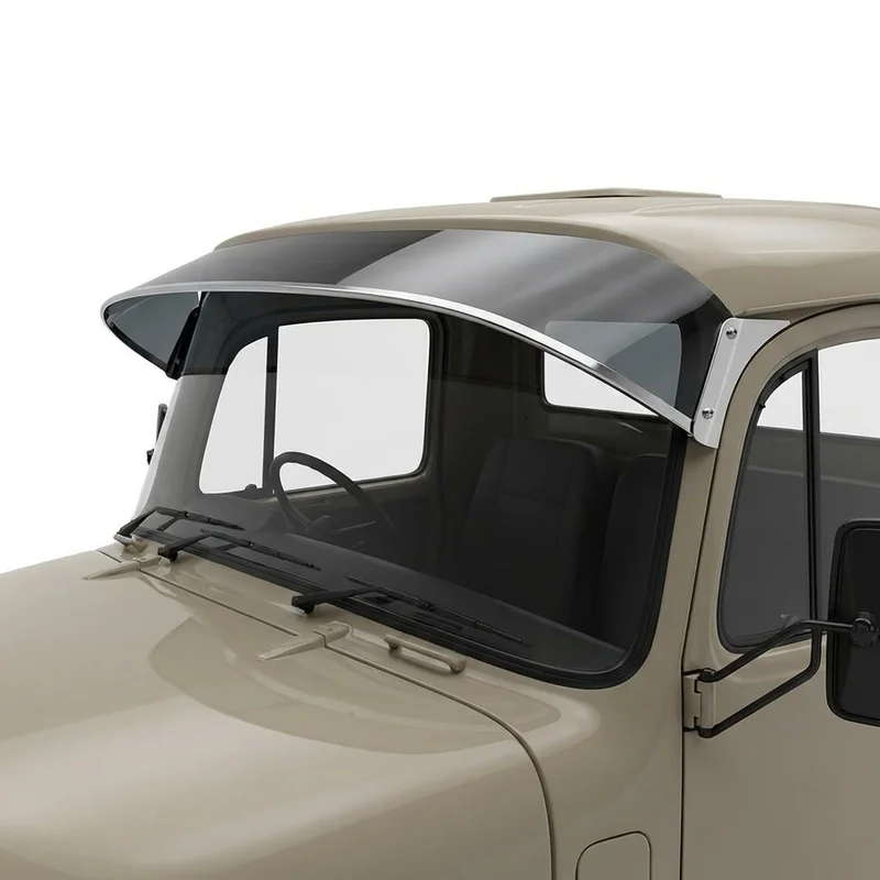 Tinted Acrylic Windscreen Sunvisor for Mercedes-Benz L1116 (1981 - 1984)