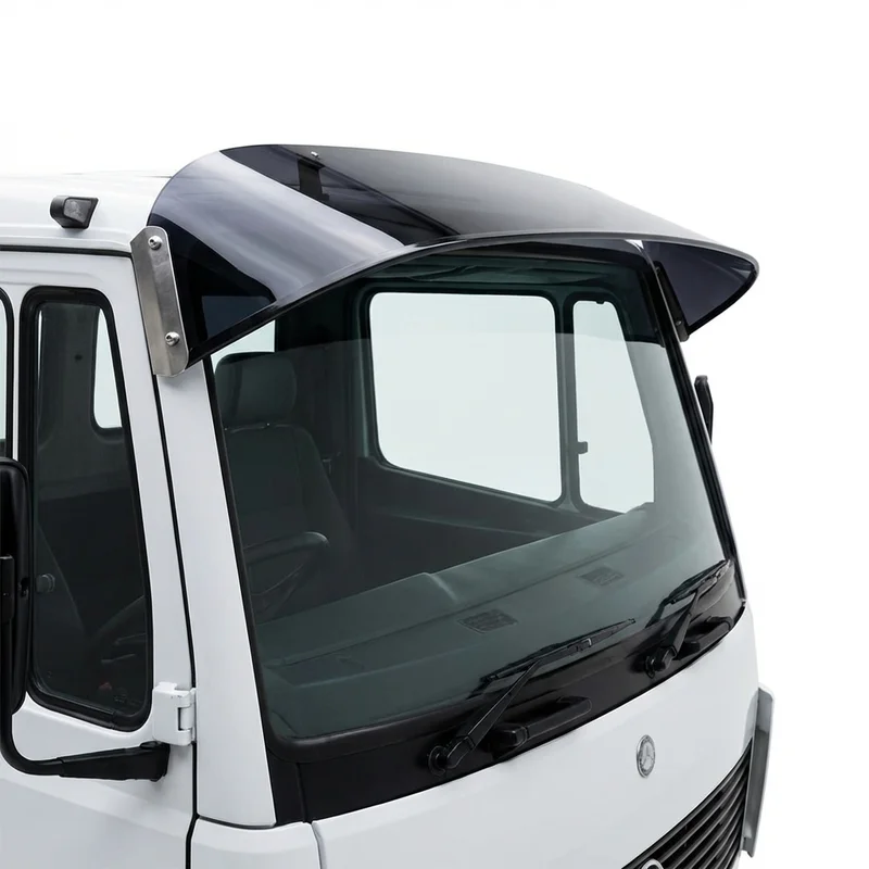 Tinted Acrylic Windscreen Sunvisor for Mercedes-Benz L1317 (1984 - 1986)