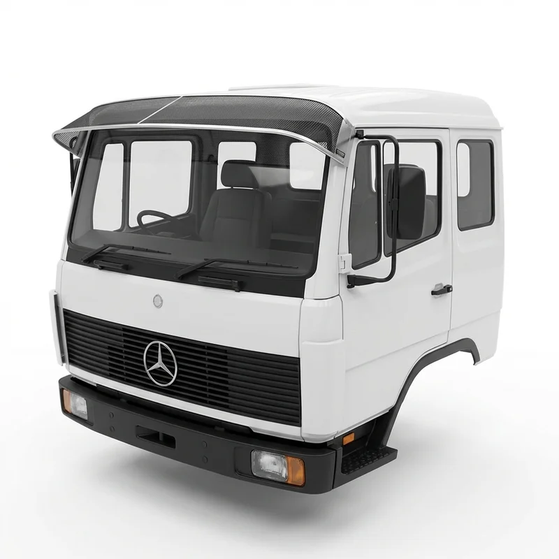Premium Mesh Windscreen Sunvisor for Mercedes-Benz LPS1525 (1986 - 1990)