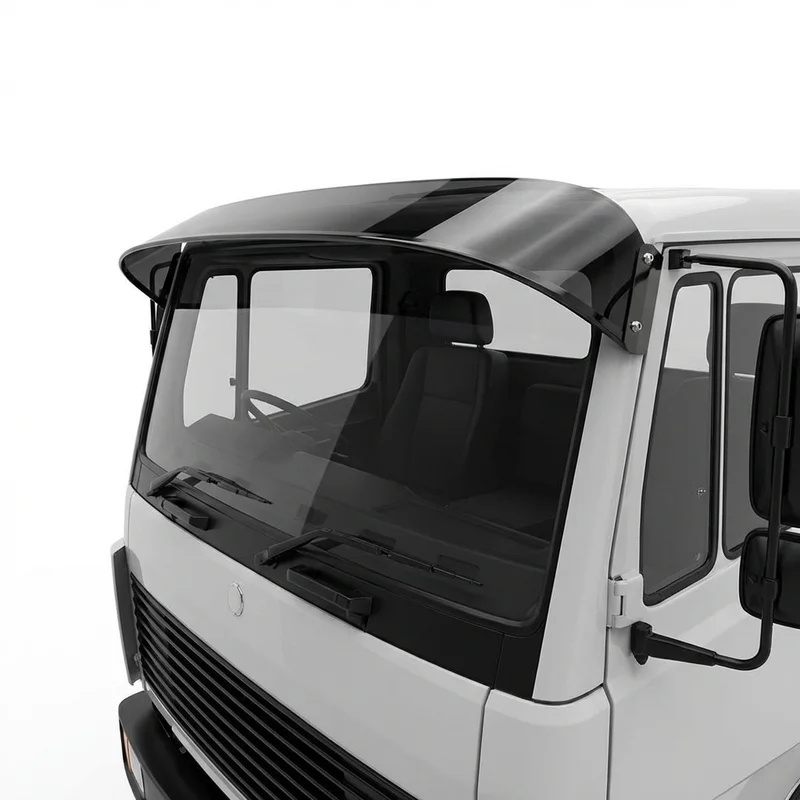 Tinted Acrylic Windscreen Sunvisor for Mercedes-Benz LPS1525 (1986 - 1990)