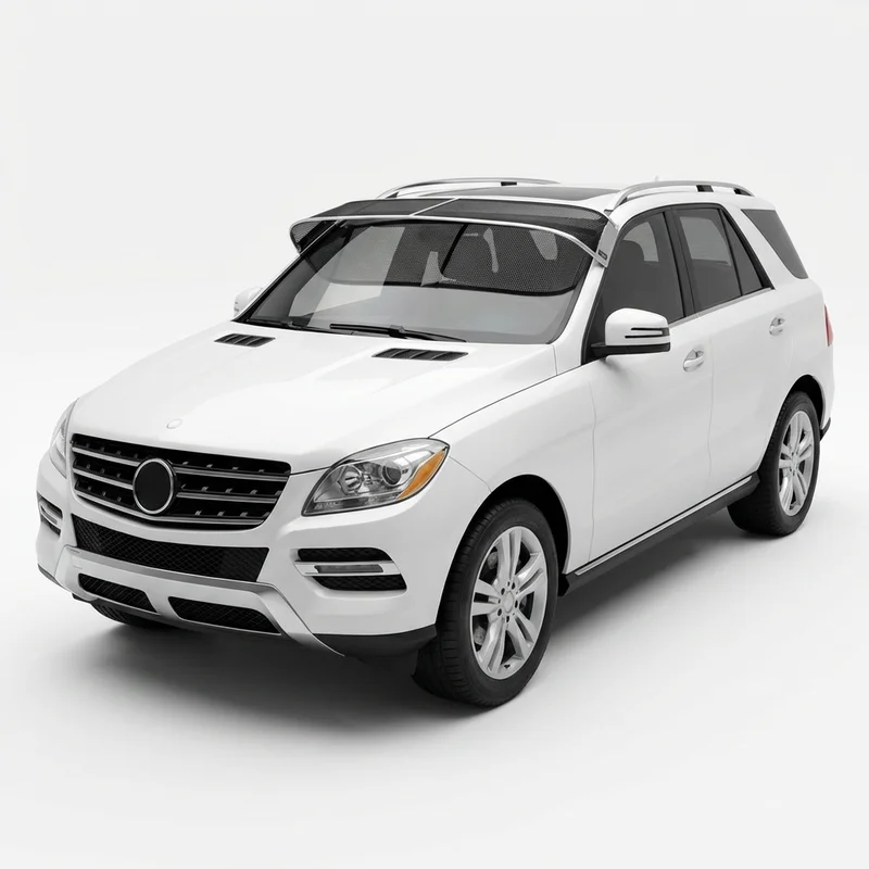 Premium Mesh Windscreen Sunvisor for Mercedes-Benz ML250 (2015 - 2015)