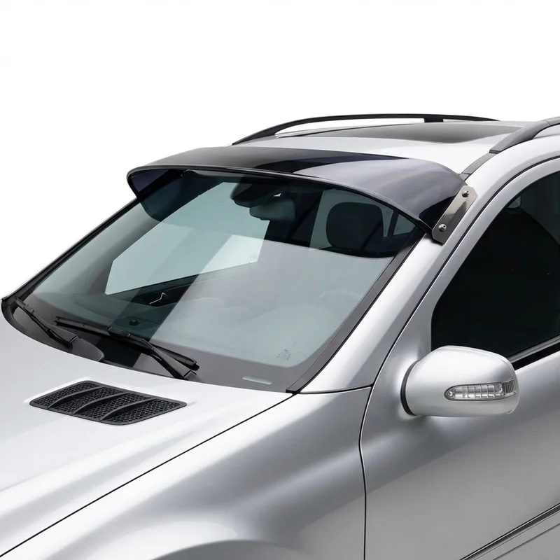 Tinted Acrylic Windscreen Sunvisor for Mercedes-Benz ML550 (2008 - 2015)