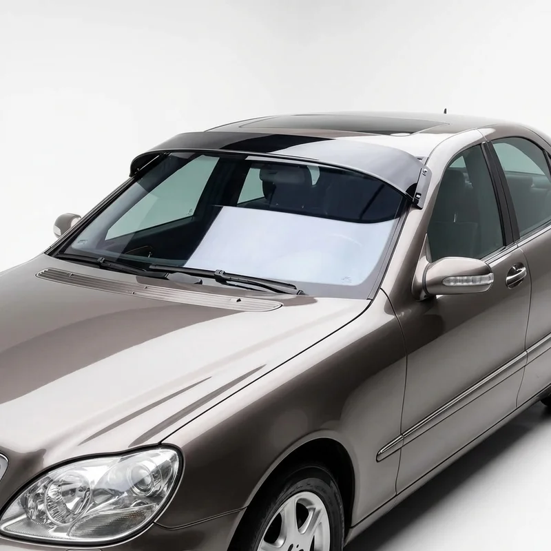 Tinted Acrylic Windscreen Sunvisor for Mercedes-Benz S430 (2000 - 2006)