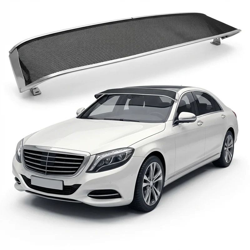 Premium Mesh Windscreen Sunvisor for Mercedes-Benz S550 (2007 - 2017)