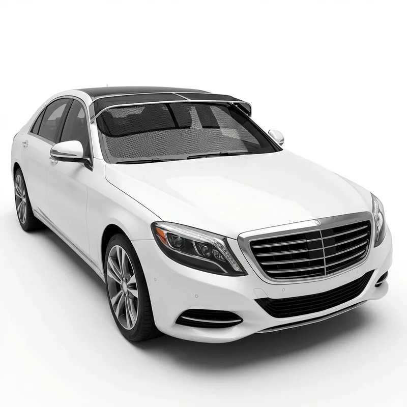 Premium Mesh Windscreen Sunvisor for Mercedes-Benz S550e (2015 - 2017)