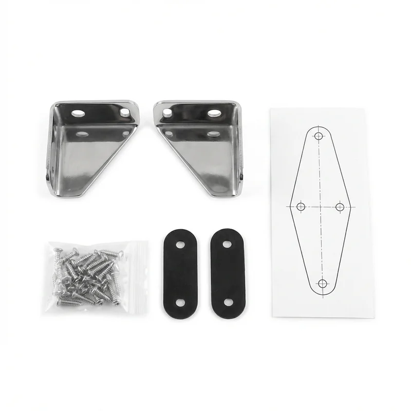 Stainless Steel Mounting Bracket Kit for Mercedes-Benz S560e (2019 - 2020)