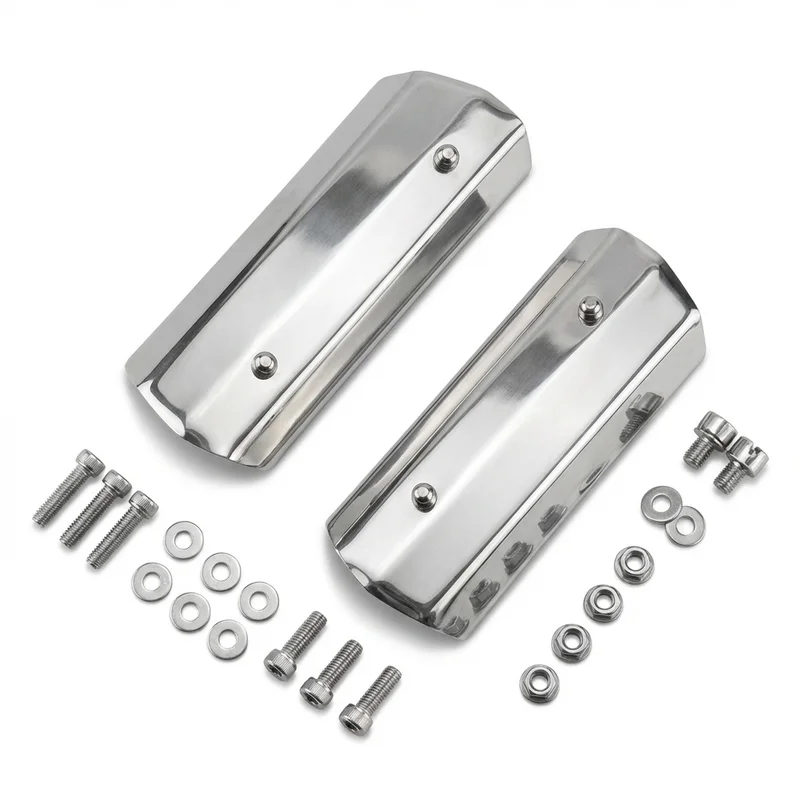 Stainless Steel Mounting Bracket Kit for Mercedes-Benz S580 (2021 - 2023)
