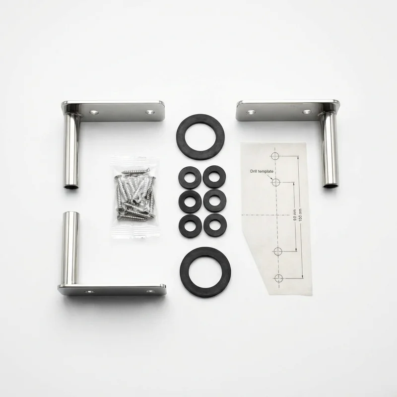 Stainless Steel Mounting Bracket Kit for Mercedes-Benz S63 AMG (2008 - 2021)