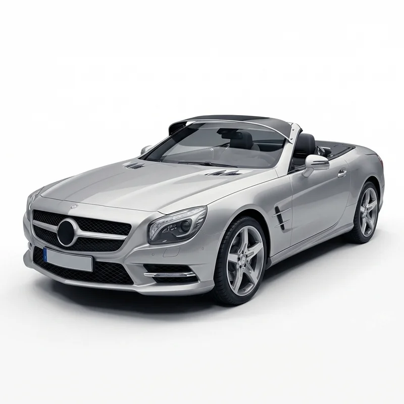 Tinted Acrylic Windscreen Sunvisor for Mercedes-Benz SL400 (2016 - 2016)