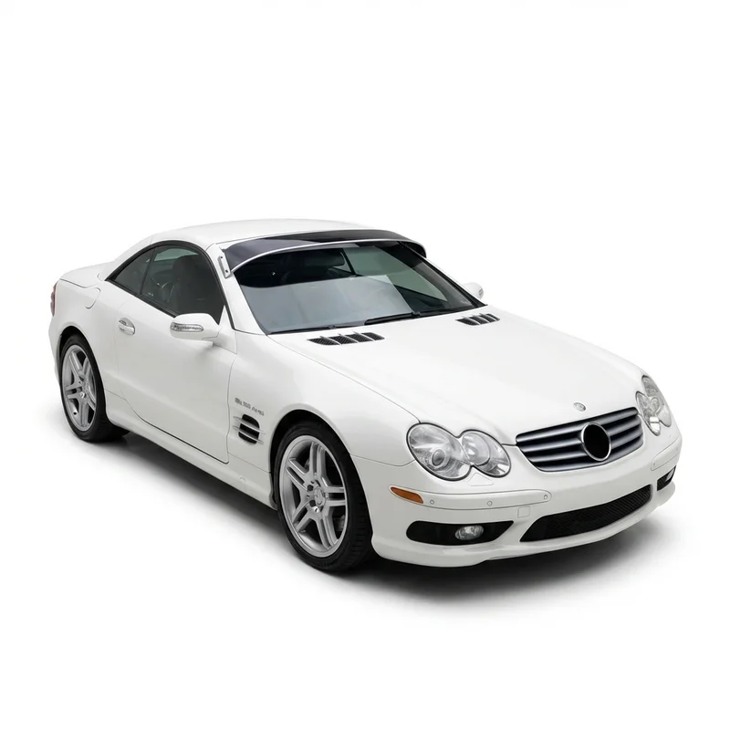 Tinted Acrylic Windscreen Sunvisor for Mercedes-Benz SL55 AMG (2002 - 2008)