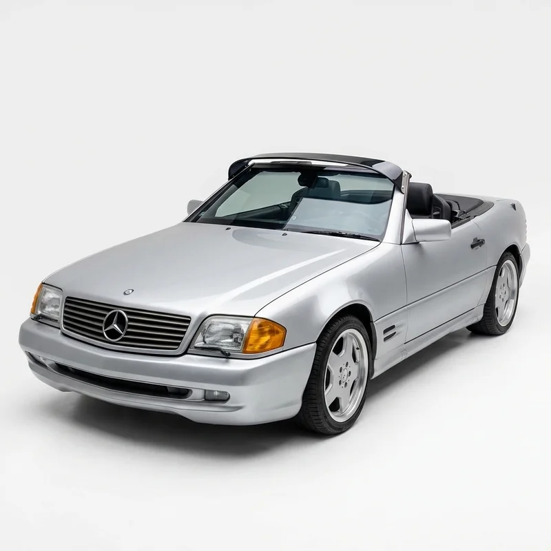 Tinted Acrylic Windscreen Sunvisor for Mercedes-Benz SL60 AMG (1997 - 1999)