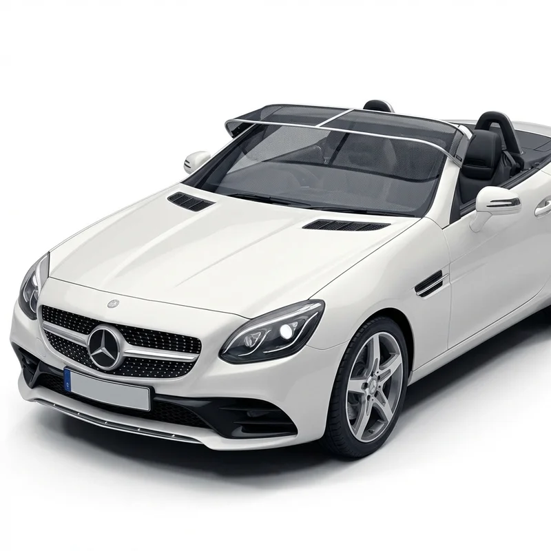 Premium Mesh Windscreen Sunvisor for Mercedes-Benz SLC200 (2017 - 2017)
