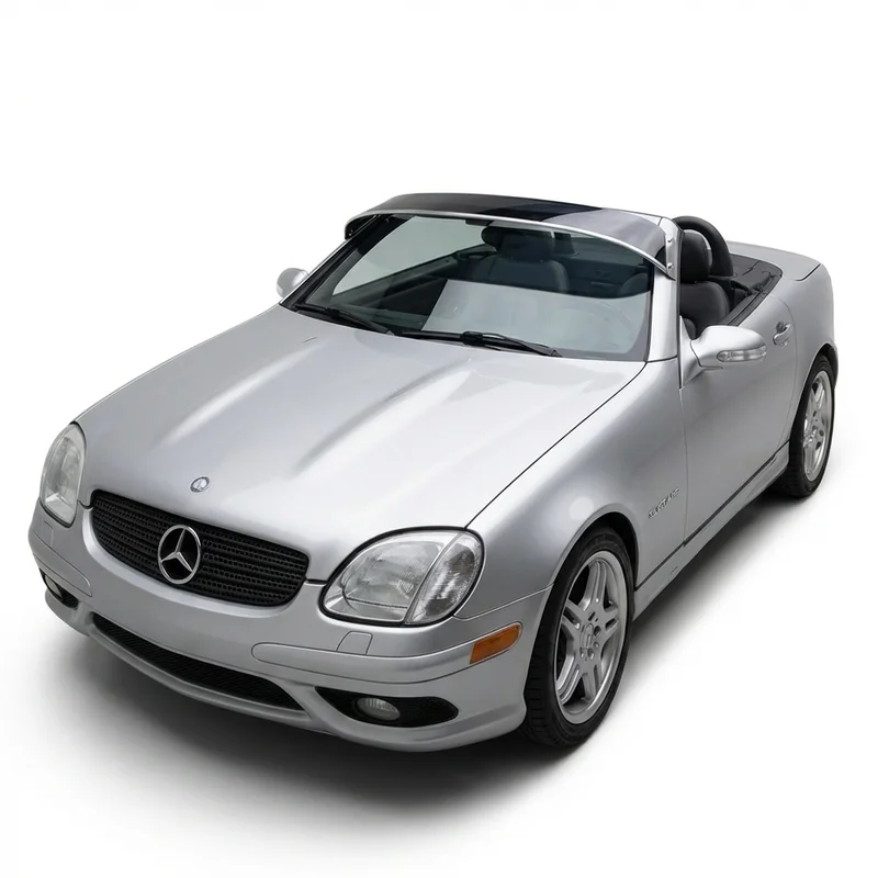 Tinted Acrylic Windscreen Sunvisor for Mercedes-Benz SLK32 AMG (2002 - 2004)