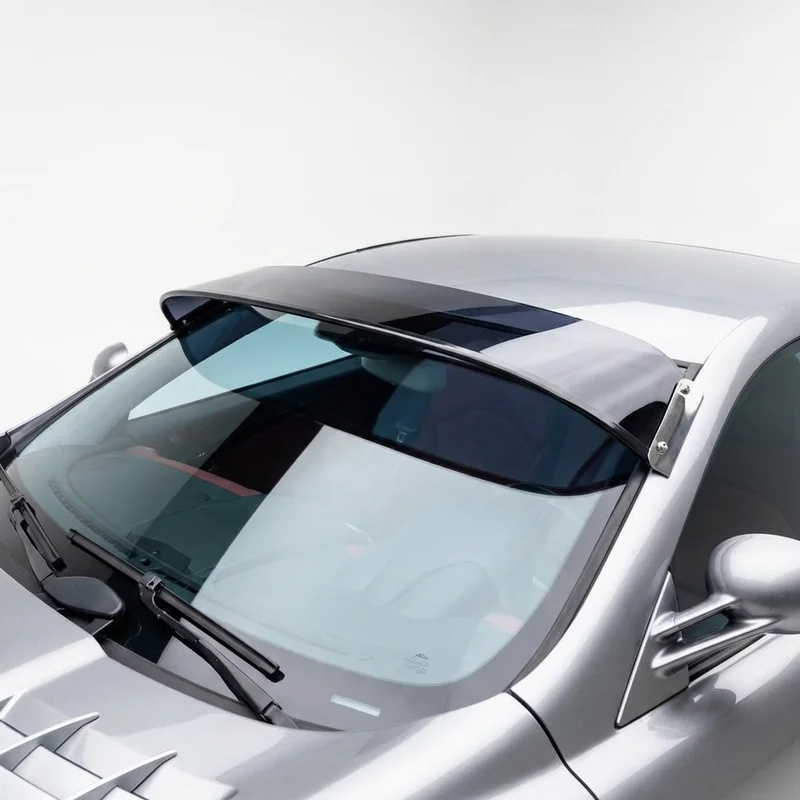 Tinted Acrylic Windscreen Sunvisor for Mercedes-Benz SLR McLaren (2005 - 2009)