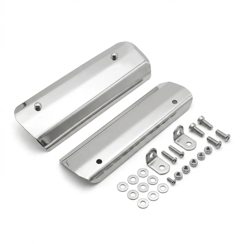 Stainless Steel Mounting Bracket Kit for Mercury Caliente (1965 - 1967)