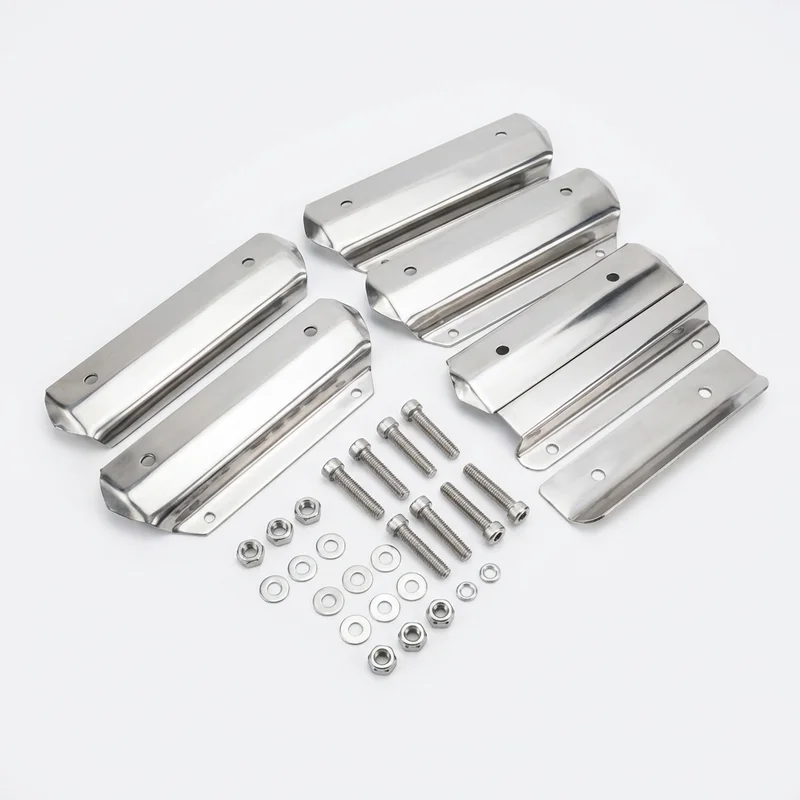 Stainless Steel Mounting Bracket Kit for Mercury Commuter (1961 - 1961)