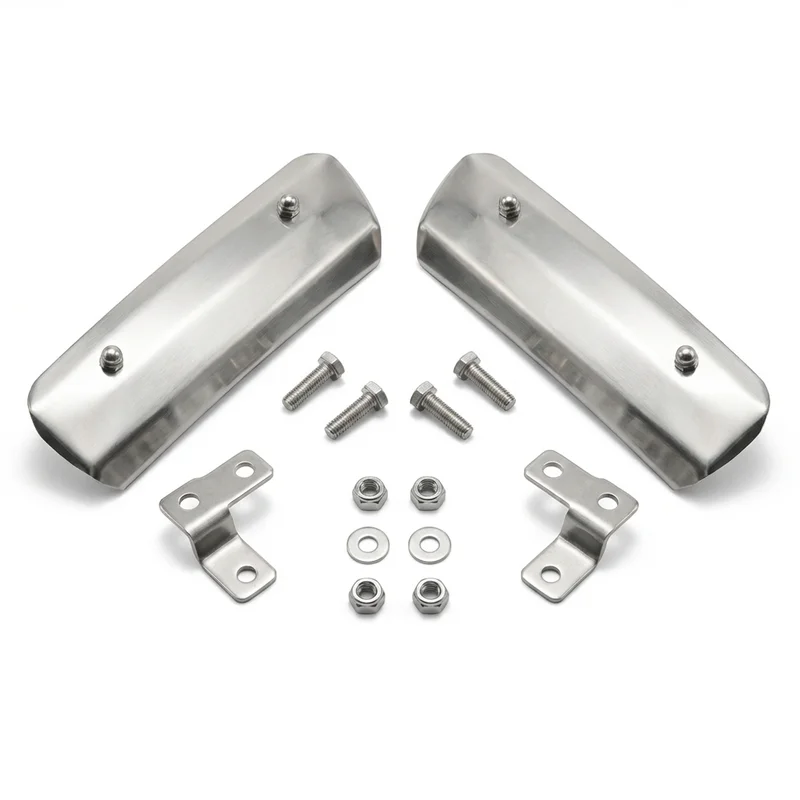 Stainless Steel Mounting Bracket Kit for Mercury Cougar (1969 - 2002)