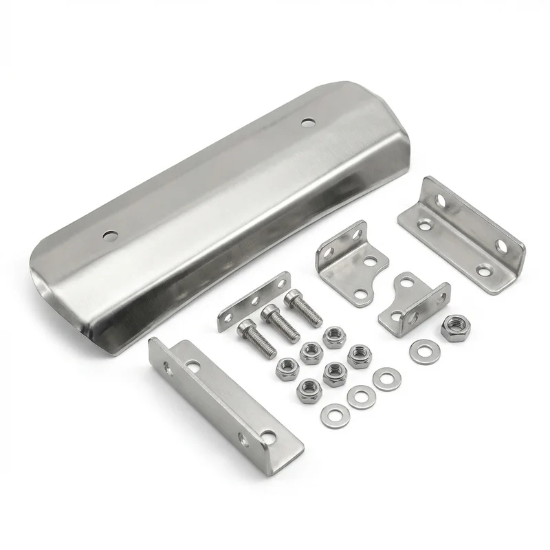 Stainless Steel Mounting Bracket Kit for Mercury Meteor (1961 - 1961)
