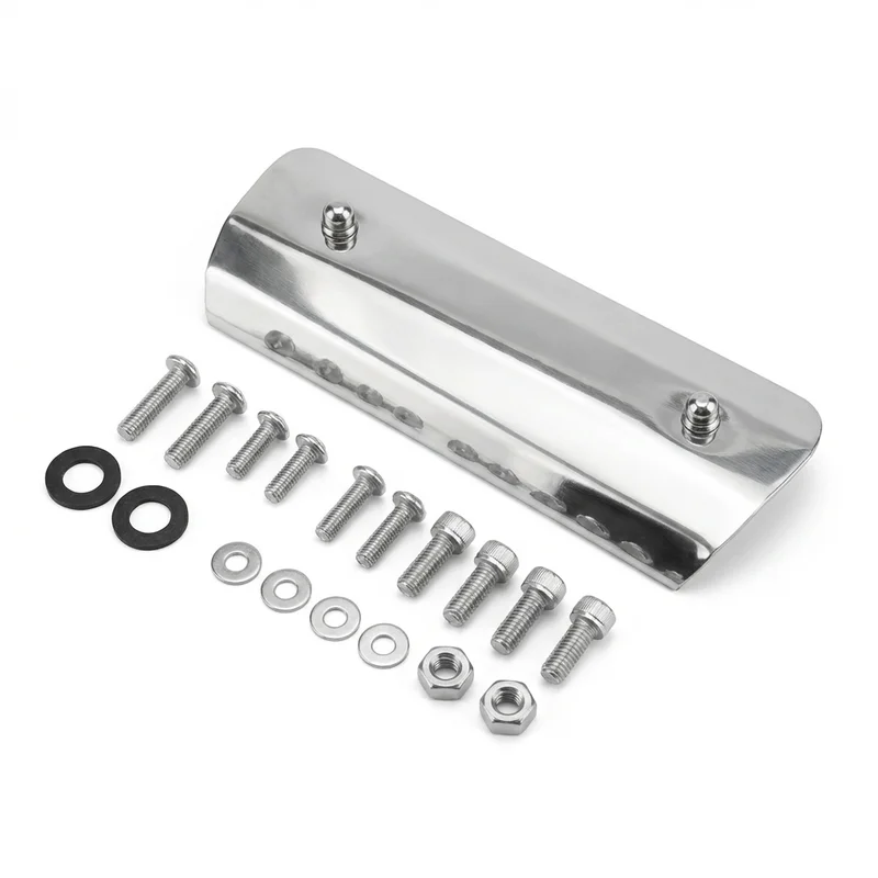 Stainless Steel Mounting Bracket Kit for Merkur Scorpio (1988 - 1989)