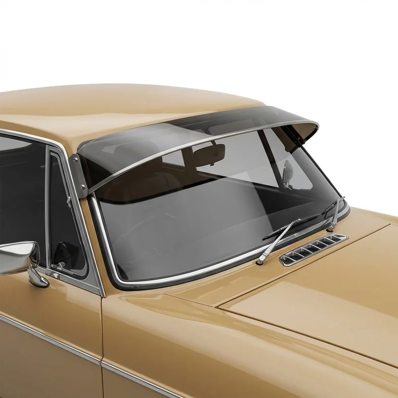 Tinted Acrylic Windscreen Sunvisor for MG MGB (1972 - 1974)
