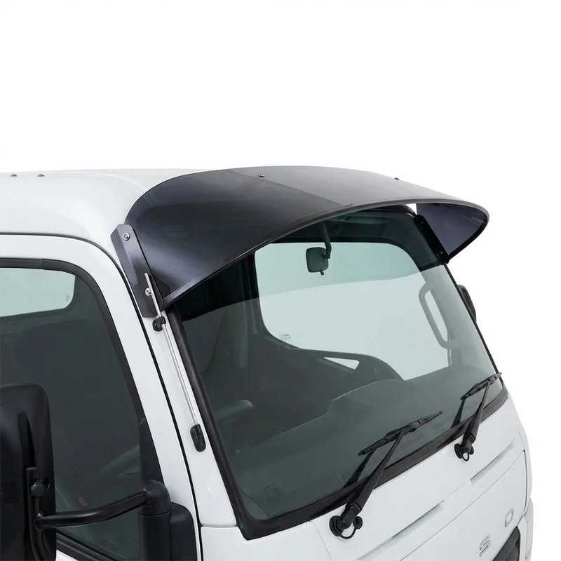 Tinted Acrylic Windscreen Sunvisor for Mitsubishi Fuso Canter FE160 (2012 - 2020)