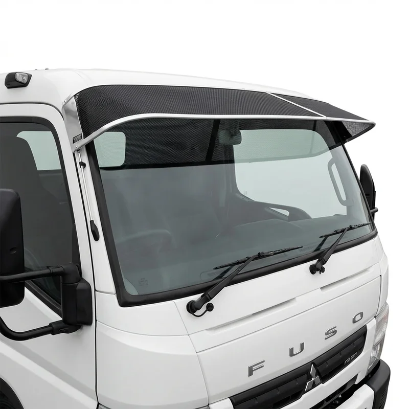 Premium Mesh Windscreen Sunvisor for Mitsubishi Fuso FE120 (2005 - 2005)