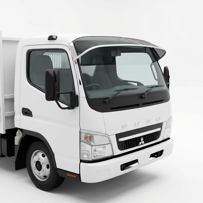 Premium Mesh Windscreen Sunvisor for Mitsubishi Fuso FE125 (2008 - 2011)