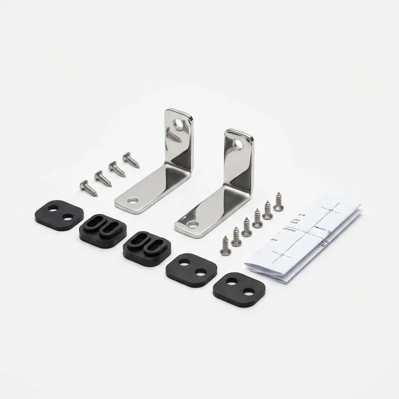 Stainless Steel Mounting Bracket Kit for Mitsubishi Fuso FE145 (2005 - 2011)