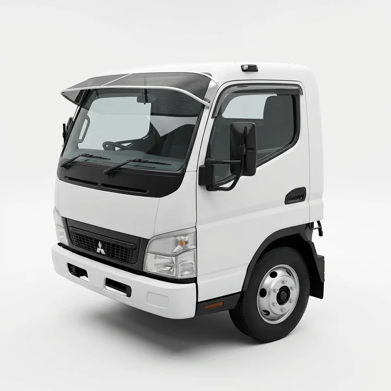 Premium Mesh Windscreen Sunvisor for Mitsubishi Fuso FE145 (2005 - 2011)