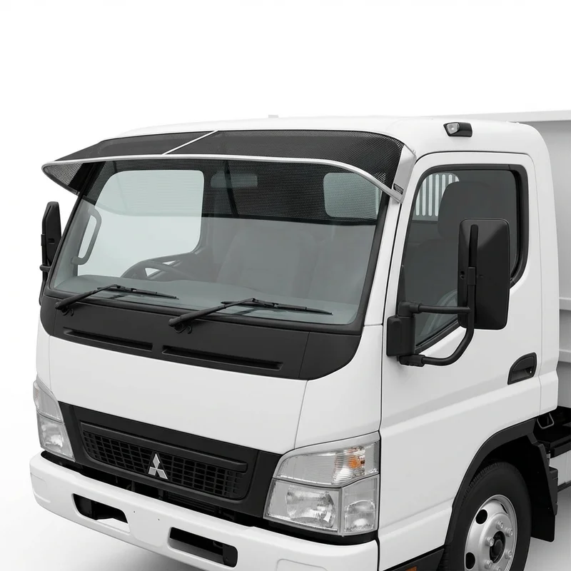 Premium Mesh Windscreen Sunvisor for Mitsubishi Fuso FE145CC (2005 - 2011)