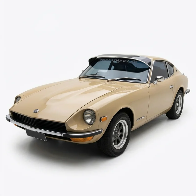 Tinted Acrylic Windscreen Sunvisor for Nissan 240Z (1970 - 1973)