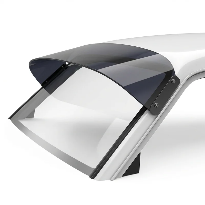 Tinted Acrylic Windscreen Sunvisor for Nissan 310 (1979 - 1982)