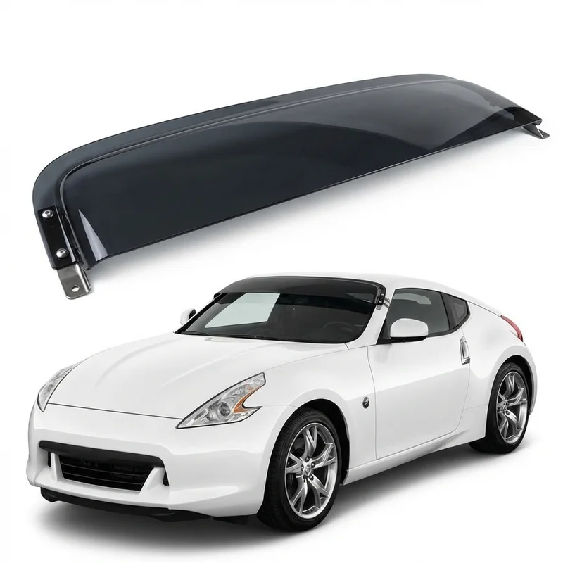 Tinted Acrylic Windscreen Sunvisor for Nissan 370Z (2009 - 2021)