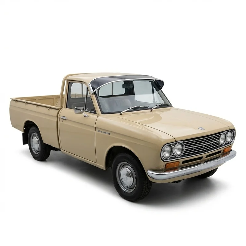Tinted Acrylic Windscreen Sunvisor for Nissan 520 Pickup (1965 - 1968)