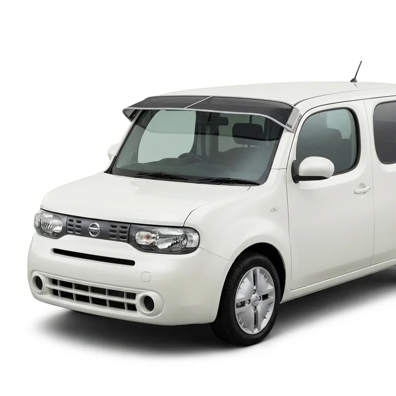 Premium Mesh Windscreen Sunvisor for Nissan Cube (2009 - 2014)
