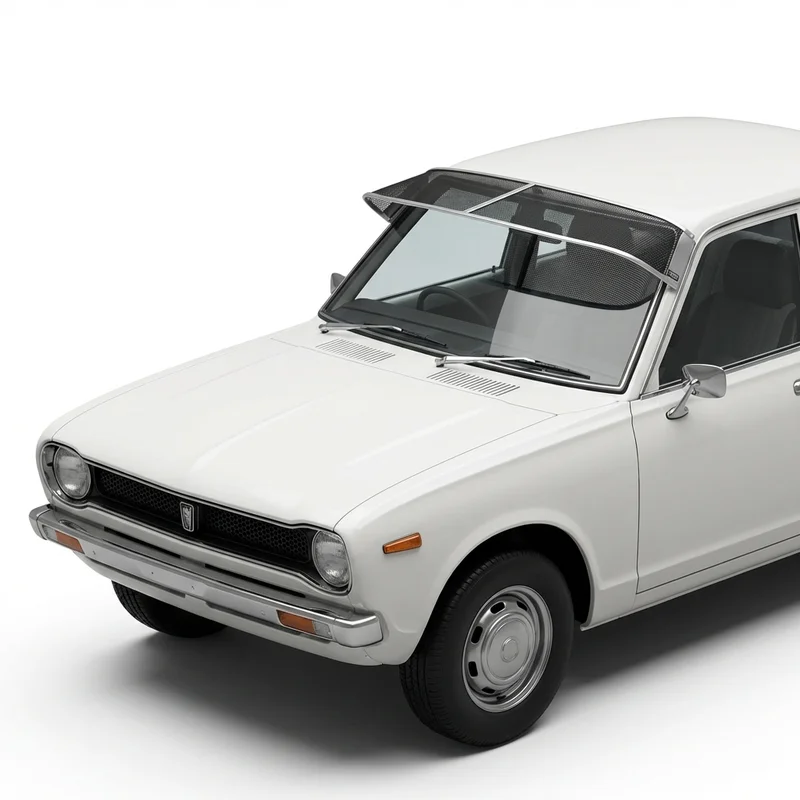 Premium Mesh Windscreen Sunvisor for Nissan F10 (1976 - 1978)