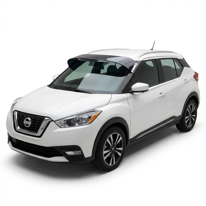 Tinted Acrylic Windscreen Sunvisor for Nissan Kicks (2017 - 2025)