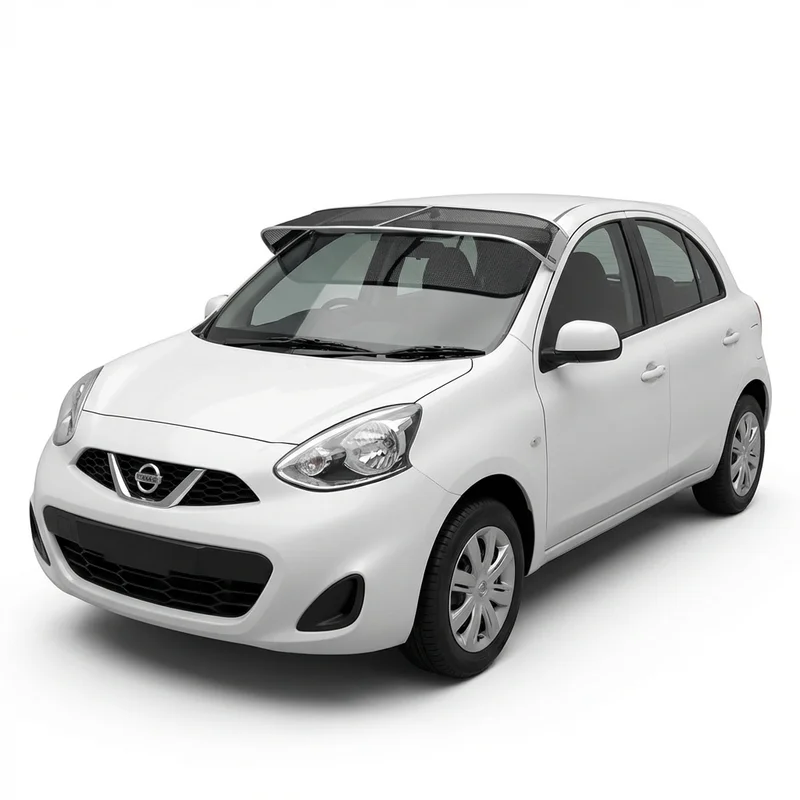 Premium Mesh Windscreen Sunvisor for Nissan March (2012 - 2022)