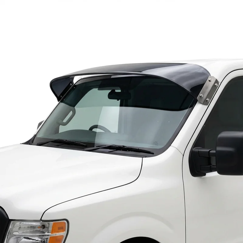 Tinted Acrylic Windscreen Sunvisor for Nissan NV2500 (2012 - 2021)
